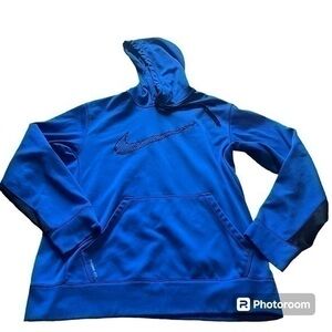 Sapphire blue nike hoodie sweatshirt
